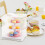 6Pcs Clear Cake Gift Boxes Food-Grade Transparent Cake Storage Boxes 11