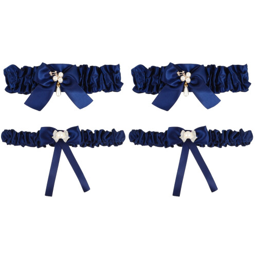 4 Pièces Ceinture De Jarretière Décorative Pour 1