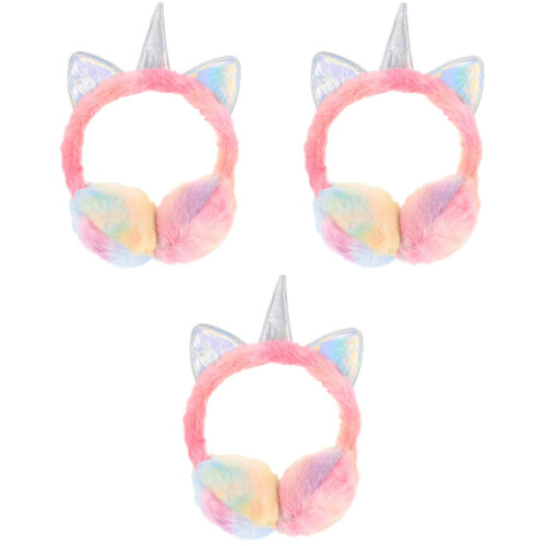 3 Pièces Bonnet D'oreille Hiver Couvre-oreilles Chauffant 2