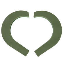 1Set Plastic Bloem Foam Met Zuignap Groene Bloemenhouder Voor Bruiloft