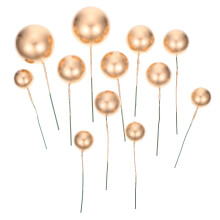 36Pcs Gold Round Cupcake Toppers Cake Decoration Safe and Elegant