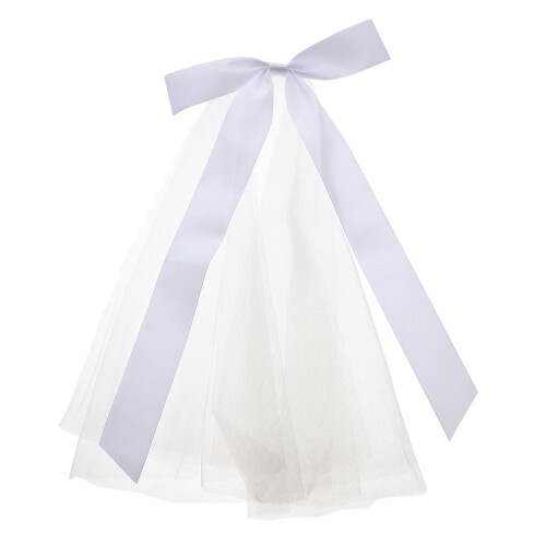 Voile De Court Nœud Pour Accessoire Capillaire