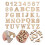144 Pièces Lettres Chiffres Miniatures En Pour Scrapbooking 10