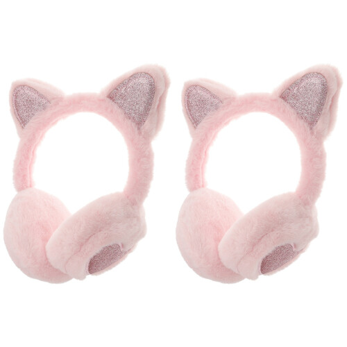 2 Pièces Bonnets D'oreilles Motif Chat 1