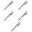 5 Pièces Clip De Cravate Long Pour Costume Affaires 7