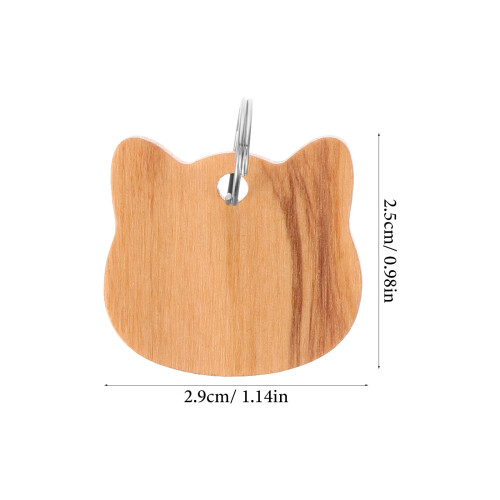 3 Pièces Pendentif Pour Chat En Personnalisable 2