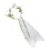 2 Pièces Couronne De Fleurs Accessoire Bandeau Photo 9
