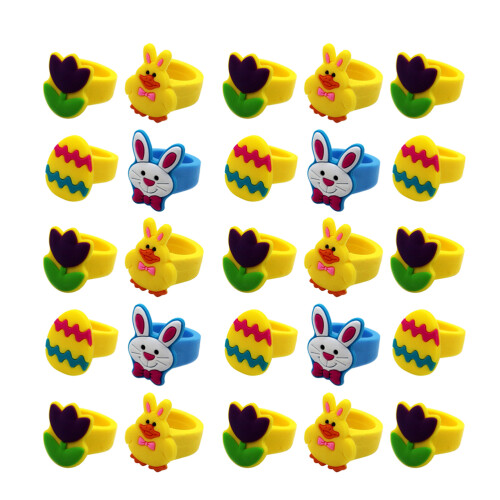 Jouets LED Enfants SHJOEE Lot 50 Anneaux Lumineux LED - Jouets Clignotants Fête Halloween Noël Accessoires Fête Enfants 3D