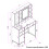 Dressing Table with LED Mirror Vanity Desk Dresser 9