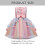 1Jurk Roze Feestjurk Met Strik En 2