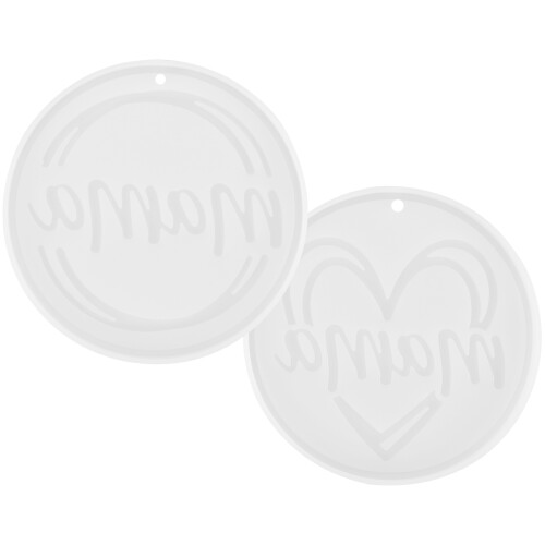 8 Pièces Mots Porte-Clés En Silicone Pendentif Collier