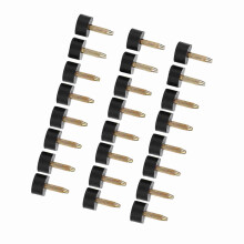 24 Stück Schuhreparaturabsätze 13x13mm rutschfeste Hochhackspitzen Ersatzset