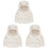 3 Pièces Manteau Bébé Gilet 80 Cm 2