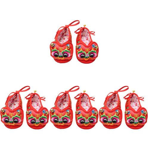 4 Chaussures Chaudes Bébé Brodé Hiver 1