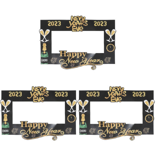 3 Pezzi Per Foto Capodanno 2023 Accessorio Manuale 1