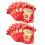 24 Pezzi 2021 Buste Rosse Animato Bue 1