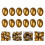 24 Uova Schiusa Decorative Uova Confezione 8