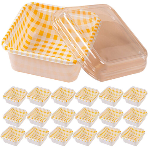 50 Pezzi Piccole Scatole Portabiscotti Compact