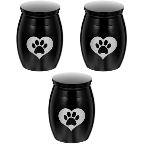 3 Cinerario Inossidabile per Cane e 2