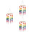 3 Sets Fuzzy Ball Bed Bell Hanging Wind Chime 6