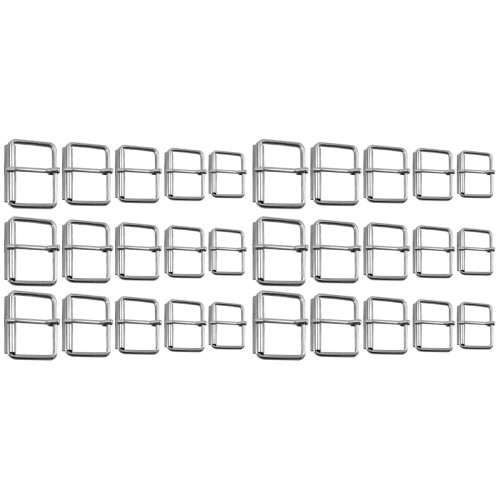 100 Pcs Diy Multi-Purpose Metal Roller Buckles For 1