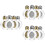12 Pcs Empty Holy Water Glass Bottle For Church Use 8