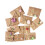 30 Vintage in Carta Kraft con Secchi per Ringraziamento 10