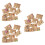 30 Vintage in Carta Kraft con Secchi per Ringraziamento 7