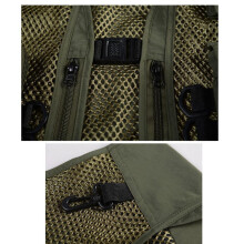 Men Vest In Traspirante Multitasche Xl