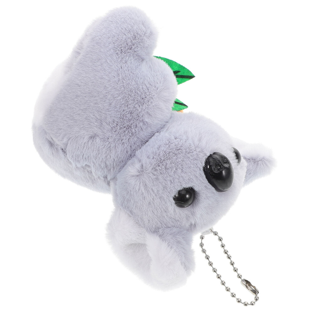 2Pz Charm Koala Peluche Soffice Portachiavi Per E Borse-image