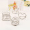 20 Pezzi Mini Supporti Per Foto E In Carta Con Clip Metallo 9