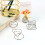 20 Pezzi Mini Supporti Per Foto E In Carta Con Clip Metallo 7