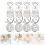 20 Pezzi Mini Supporti Per Foto E In Carta Con Clip Metallo 3