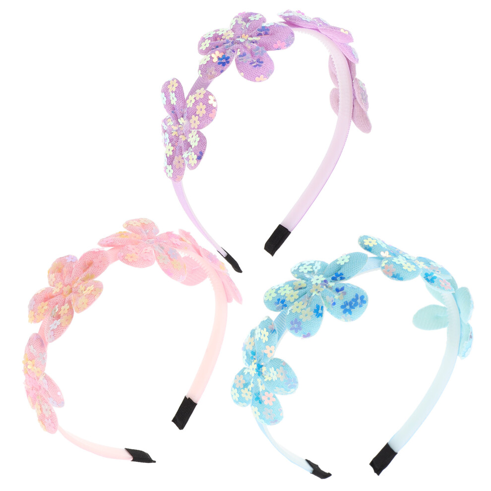 9 Pezzi Per Con Fiori Brillanti E Paillettes