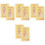 8 Pezzi Carta In Metallo Stile 5