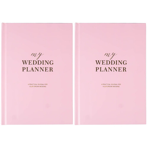 2 Pezzi Libro Organizzatore Matrimonio Pianificazione 1