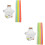 2 Set Strisce Origami A Stella Con E 8