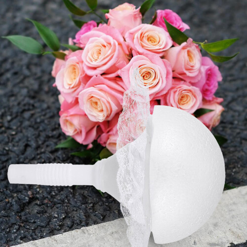 4 Set Portabouquet In Schiuma Per Matrimonio 2