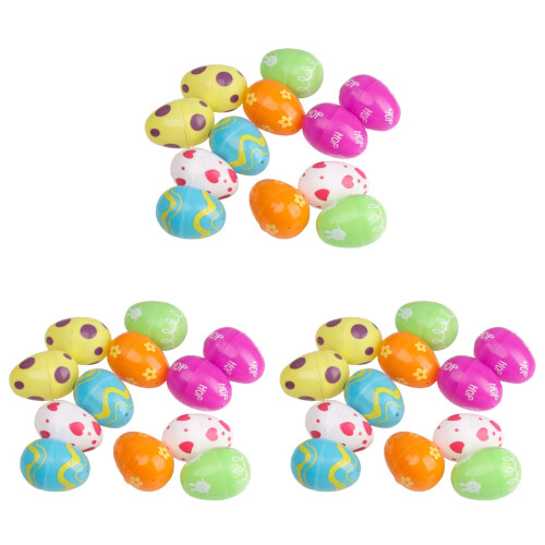 6 Set Uova Decorative In Apribili Per Bambini 1