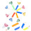 2 Set Da 50 Bambini, A Forma 9