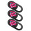 6 Pezzi Cover Cuore Per Laptop Computer Telefono Fotocamera 11