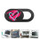 6 Pezzi Cover Cuore Per Laptop Computer Telefono Fotocamera 9