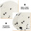 150 Uova Artificiali 2,5 Cm Bianco Per Decorazione 7