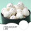 150 Uova Artificiali 2,5 Cm Bianco Per Decorazione 8