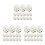 150 Uova Artificiali 2,5 Cm Bianco Per Decorazione 11