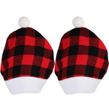 10 Pezzi Copricapo A Cappello Natale Per Poggiatesta Auto