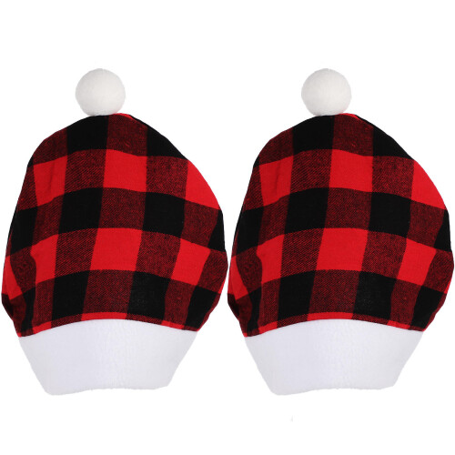 10 Pezzi Copricapo A Cappello Natale Per Poggiatesta Auto