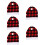 10 Pezzi Copricapo A Cappello Natale Per Poggiatesta Auto 11