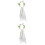 2 Pezzi Sposa Accessorio Prop Foto 5
