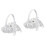 2 Pezzi Cuscino Anello In Con 4